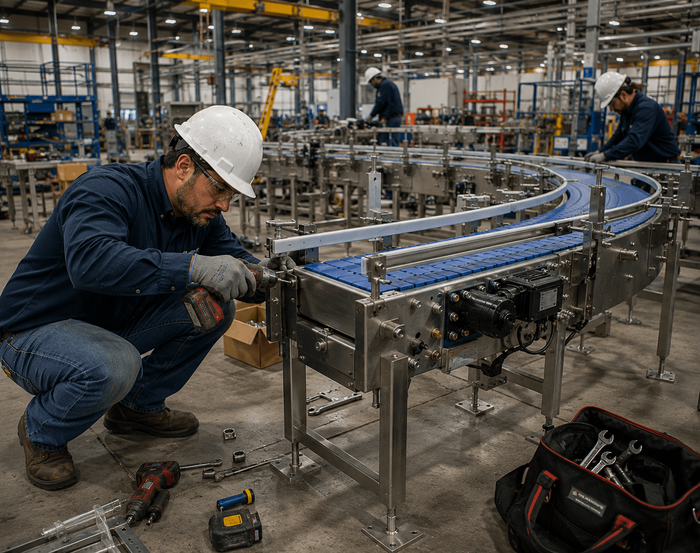 Conveyor & Material Handling System Installation Img