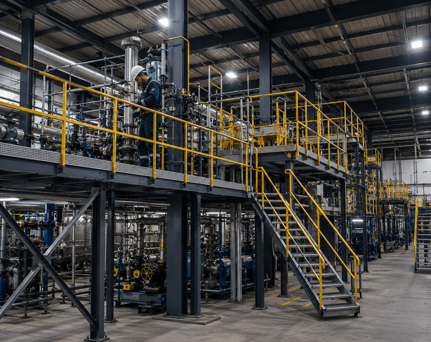 Industrial Platforms Structural Fabrication Img
